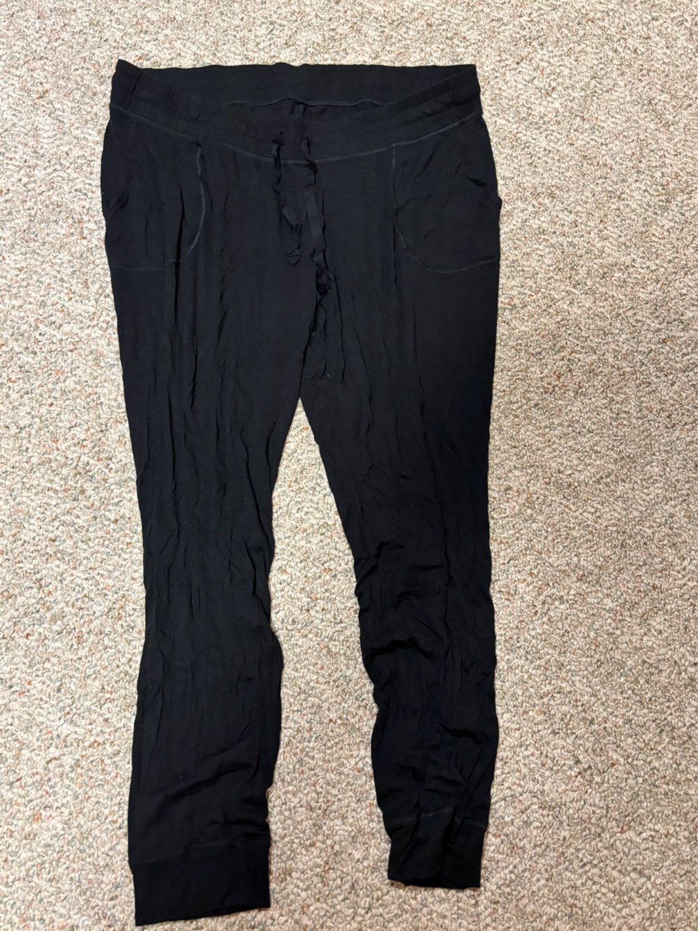 GAP Black Maternity Jogger Pajama Pants